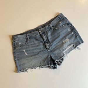 Extra large aerie distressed shorts